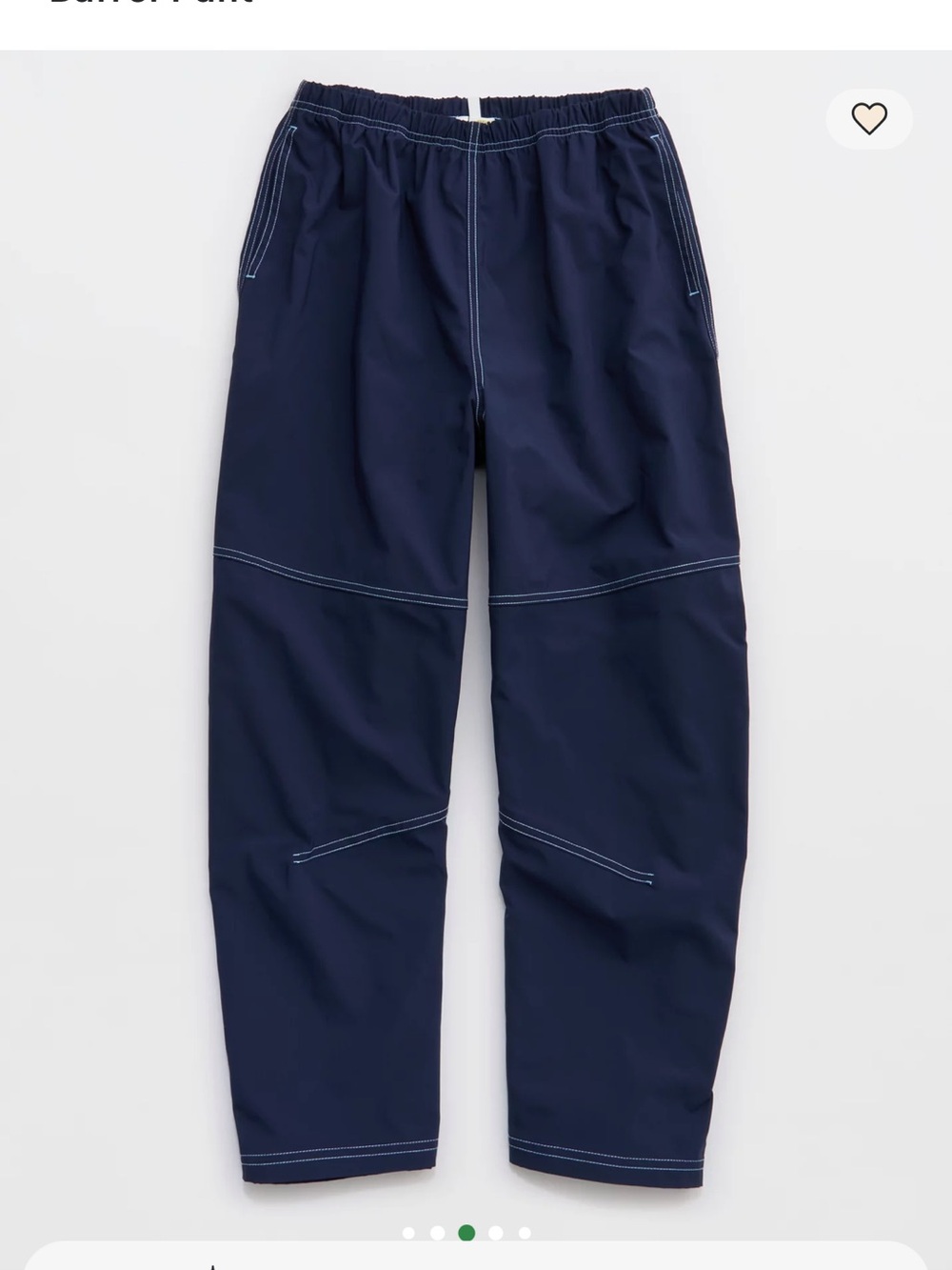NWT OFFLINE By Aerie Nice Moves Barrel Pant
